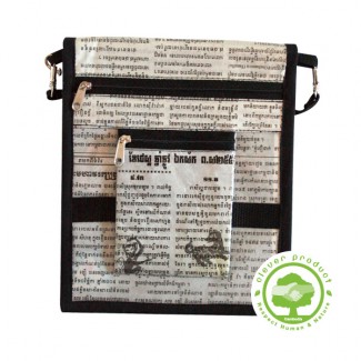 Pochette en papier journal recycl�