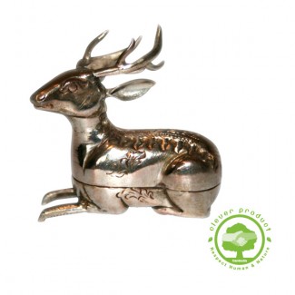 Boîte Cerf en argent