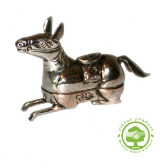 Bo�te Cheval en argent