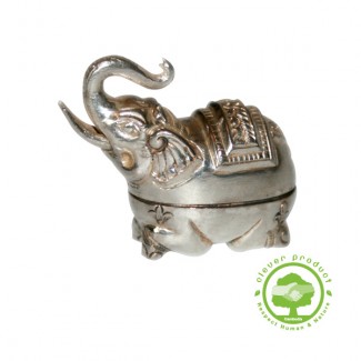 Boîte Eléphant en argent