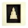 Encadrement d'un Bouddha en os
