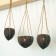 Photophore � suspendre en coco