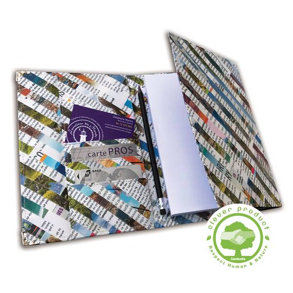 Carnet A5 notebook en papier recyclé #3
